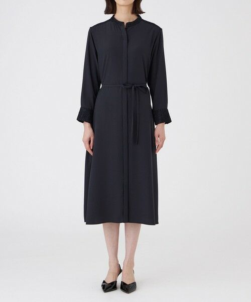 TRANS WORK / トランスワーク ロング・マキシ丈ワンピース | 【ウォッシャブル】プライムジョーゼットワンピース | 詳細3