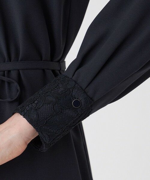 TRANS WORK / トランスワーク ロング・マキシ丈ワンピース | 【ウォッシャブル】プライムジョーゼットワンピース | 詳細6