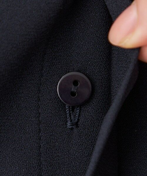 TRANS WORK / トランスワーク ロング・マキシ丈ワンピース | 【ウォッシャブル】プライムジョーゼットワンピース | 詳細7