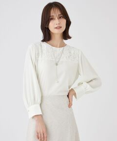 TRANS WORK / トランスワーク シャツ・ブラウス | 【ウォッシャブル】プライムジョーゼットブラウス