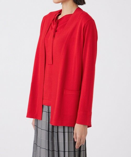 TRANS WORK / トランスワーク ニット・セーター | 【ウォッシャブル】エクストラファインウールカーディガン | 詳細6