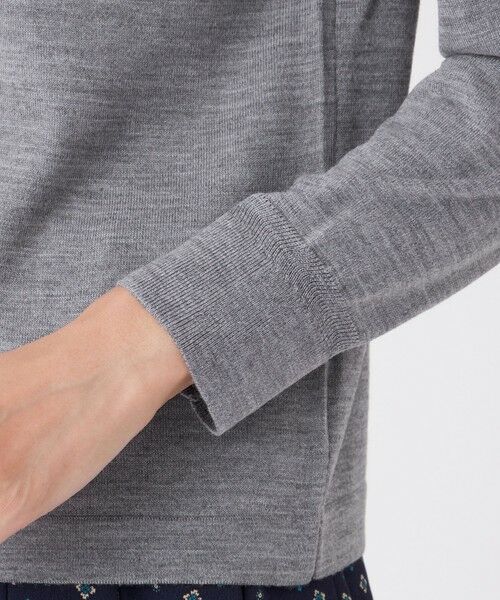 TRANS WORK / トランスワーク ニット・セーター | 【ウォッシャブル】エクストラファインウールプルオーバー | 詳細9
