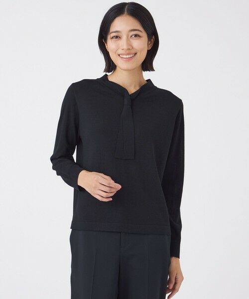 TRANS WORK / トランスワーク ニット・セーター | 【ウォッシャブル】エクストラファインウールプルオーバー | 詳細11