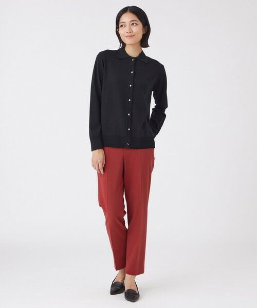 TRANS WORK / トランスワーク ニット・セーター | 【ウォッシャブル】エクストラファインウールプルオーバー | 詳細3