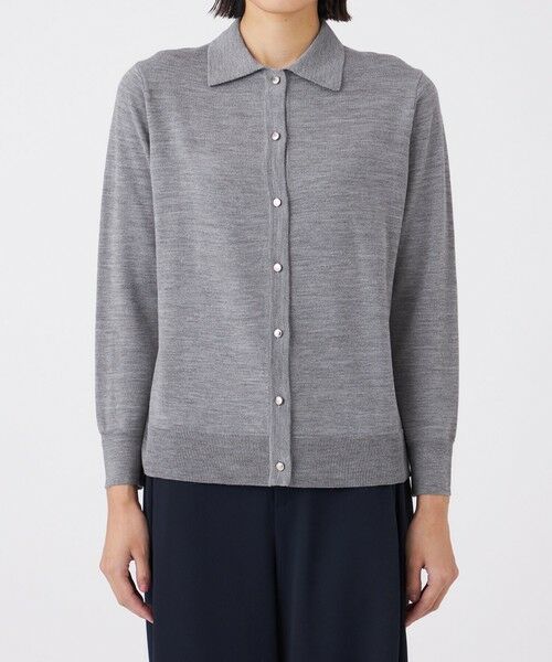 TRANS WORK / トランスワーク ニット・セーター | 【ウォッシャブル】エクストラファインウールプルオーバー | 詳細6