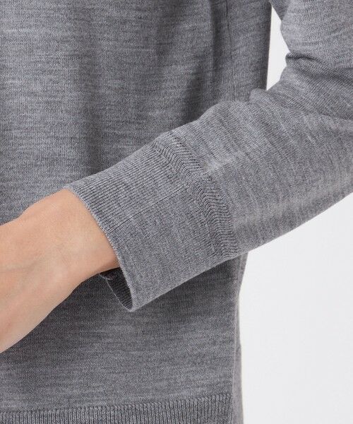 TRANS WORK / トランスワーク ニット・セーター | 【ウォッシャブル】エクストラファインウールプルオーバー | 詳細8