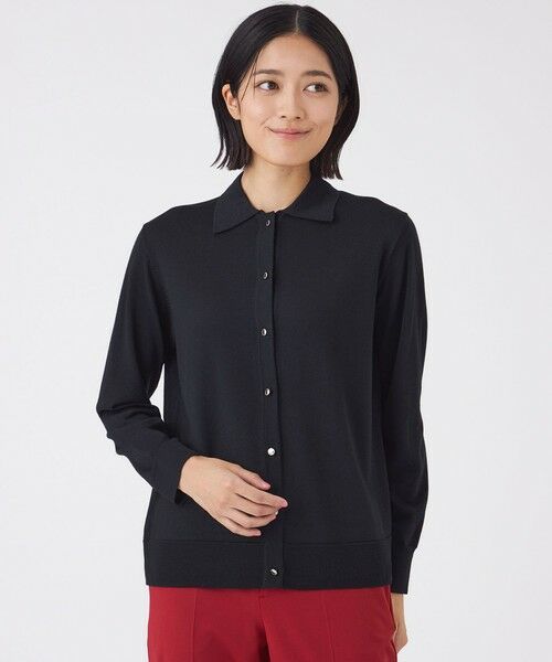 TRANS WORK / トランスワーク ニット・セーター | 【ウォッシャブル】エクストラファインウールプルオーバー | 詳細11