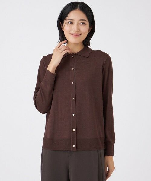 TRANS WORK / トランスワーク ニット・セーター | 【ウォッシャブル】エクストラファインウールプルオーバー | 詳細12