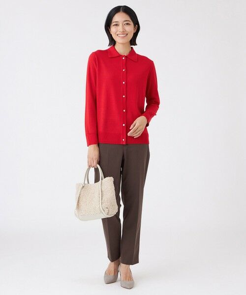 TRANS WORK / トランスワーク ニット・セーター | 【ウォッシャブル】エクストラファインウールプルオーバー | 詳細2