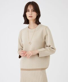 TRANS WORK / トランスワーク ニット・セーター | 【ウォッシャブル】リバーシブルニットプルオーバー