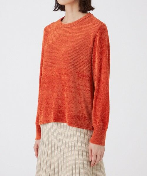 TRANS WORK / トランスワーク ニット・セーター | 【ウォッシャブル】モールヤーン×TEXBRIDプルオーバー | 詳細7