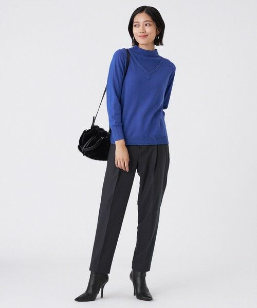 TRANS WORK / トランスワーク ニット・セーター | 【ウォッシャブル】エクストラファインウールプルオーバー | 詳細3