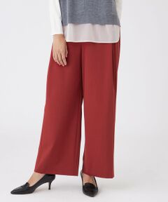 TRANS WORK / トランスワーク その他パンツ | 【ウォッシャブル】アルガンオイルストレッチパンツ