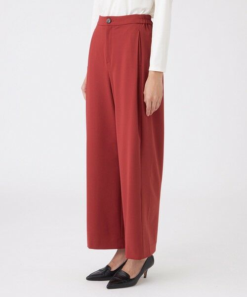 TRANS WORK / トランスワーク その他パンツ | 【ウォッシャブル】アルガンオイルストレッチパンツ | 詳細5