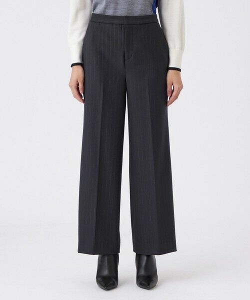 TRANS WORK / トランスワーク その他パンツ | 【ウォッシャブル】チェルソフト2WAYストレッチストライプパンツ | 詳細3