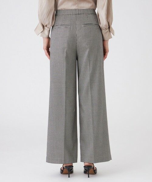 TRANS WORK / トランスワーク その他パンツ | ハウンドトゥースストレッチパンツ | 詳細4