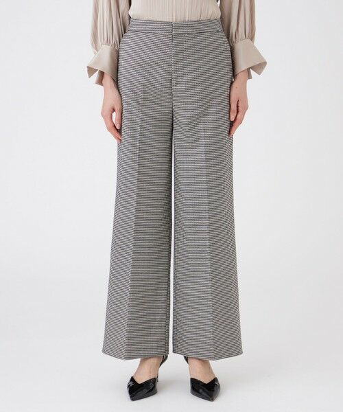 TRANS WORK / トランスワーク その他パンツ | ハウンドトゥースストレッチパンツ | 詳細2