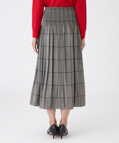 TRANS WORK / トランスワーク ロング・マキシ丈スカート | 【ウォッシャブル】グレンチェックJQスカート | 詳細4
