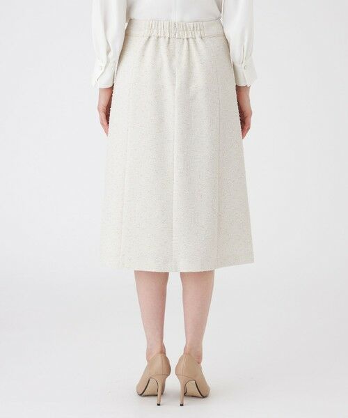 TRANS WORK / トランスワーク ロング・マキシ丈スカート | 【ウォッシャブル】ペーパーヤーンファンシー | 詳細6