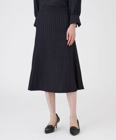 TRANS WORK / トランスワーク ロング・マキシ丈スカート | 【ウォッシャブル】リバーシブルニットスカート