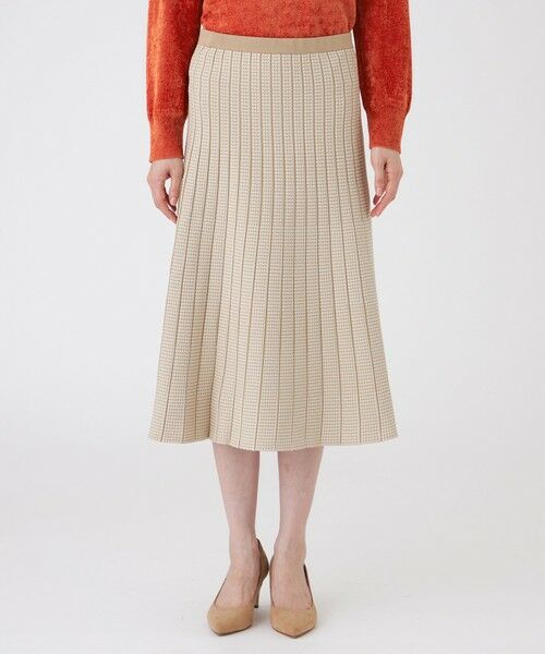 TRANS WORK / トランスワーク ロング・マキシ丈スカート | 【ウォッシャブル】リバーシブルニットスカート | 詳細8