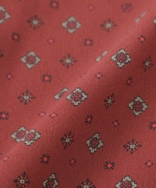 TRANS WORK / トランスワーク ロング・マキシ丈スカート | 【ウォッシャブル】ジオメトリックプリントスカート | 詳細9