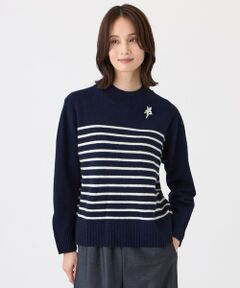 TRANS WORK / トランスワーク ニット・セーター | 【ウォッシャブル】エアリーウールニットプルオーバー