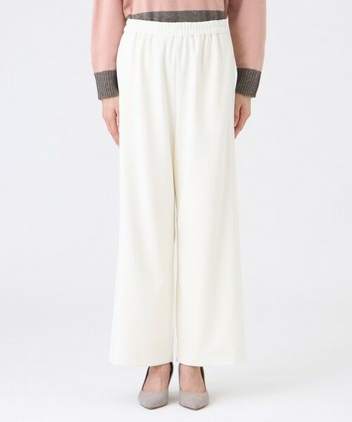 TRANS WORK / トランスワーク その他パンツ | 【ウォッシャブル】ダブルフェイスジャージパンツ | 詳細3