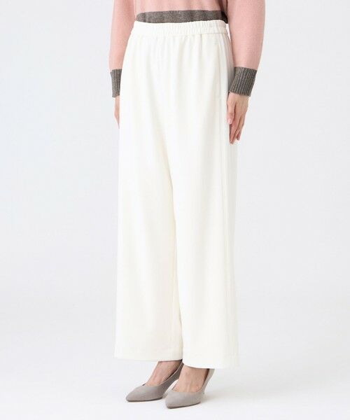 TRANS WORK / トランスワーク その他パンツ | 【ウォッシャブル】ダブルフェイスジャージパンツ | 詳細4