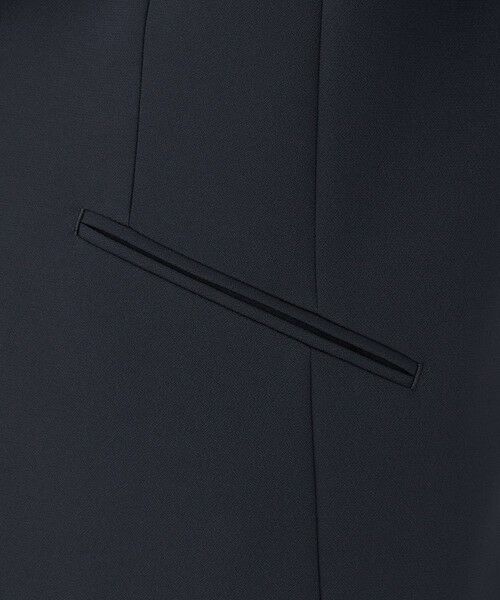 TRANS WORK / トランスワーク ノーカラージャケット | 【美シリーズ・セットアップ対応・ウォッシャブル】バックサテンジョーゼットジャケット | 詳細9