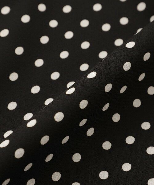 TRANS WORK / トランスワーク ロング・マキシ丈ワンピース | 【ウォッシャブル】ノルディスドットワンピース | 詳細8