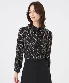 TRANS WORK / トランスワーク シャツ・ブラウス | 【ウォッシャブル】ノルディスドットブラウス