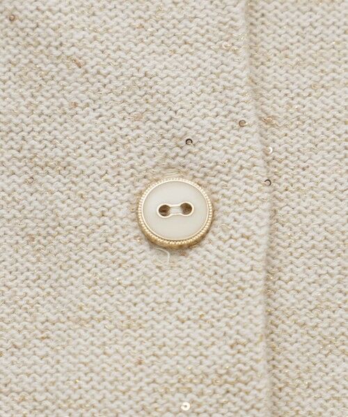 TRANS WORK / トランスワーク ニット・セーター | 【ウォッシャブル】SPANGLE KNITカーディガン | 詳細11