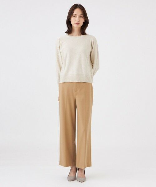 TRANS WORK / トランスワーク ニット・セーター | 【ウォッシャブル】SPANGLE KNITプルオーバー | 詳細1