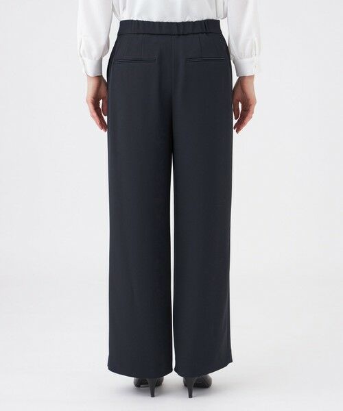 TRANS WORK / トランスワーク その他パンツ | 【美シリーズ・セットアップ対応・ウォッシャブル】バックサテンジョーゼットパンツ | 詳細10