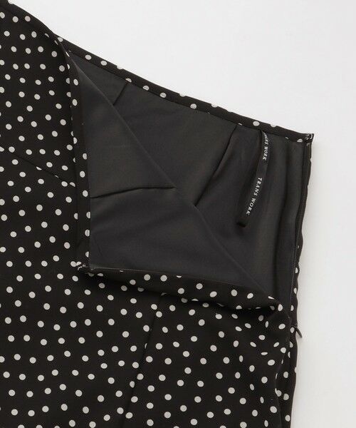 TRANS WORK / トランスワーク ロング・マキシ丈スカート | 【ウォッシャブル】ノルディスドットスカート | 詳細5