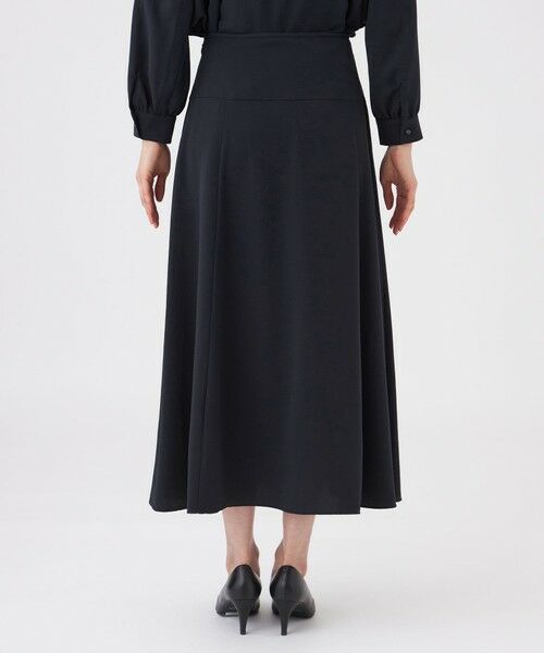 TRANS WORK / トランスワーク ロング・マキシ丈スカート | 【ウォッシャブル・UV・防しわ】ストレッチジョーゼットスカート | 詳細5
