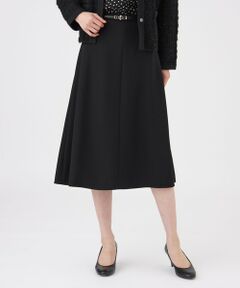 TRANS WORK / トランスワーク ロング・マキシ丈スカート | 【美シリーズ・セットアップ対応・ウォッシャブル】バックサテンジョーゼットスカート