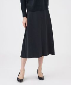 TRANS WORK / トランスワーク ロング・マキシ丈スカート | 【美シリーズ・セットアップ対応・ウォッシャブル】バックサテンジョーゼットスカート