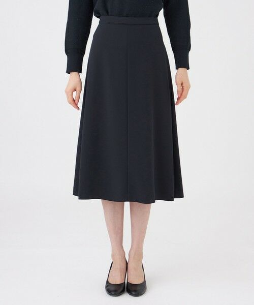 TRANS WORK / トランスワーク ロング・マキシ丈スカート | 【美シリーズ・セットアップ対応・ウォッシャブル】バックサテンジョーゼットスカート | 詳細5