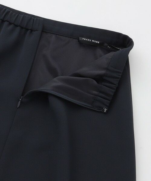 TRANS WORK / トランスワーク ロング・マキシ丈スカート | 【美シリーズ・セットアップ対応・ウォッシャブル】バックサテンジョーゼットスカート | 詳細8