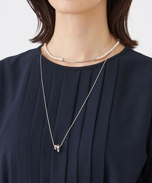 TRANS WORK / トランスワーク ネックレス・ペンダント・チョーカー | 美ネックレス(3WAY)（シルバー）
