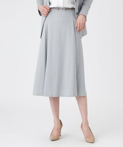 TRANS WORK / トランスワーク ロング・マキシ丈スカート | 【美シリーズ・ウォッシャブル】トリアセスビンダイアゴナルフレアスカート