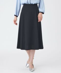 TRANS WORK / トランスワーク ロング・マキシ丈スカート | 【美シリーズ・ウォッシャブル】トリアセスビンダイアゴナルフレアスカート