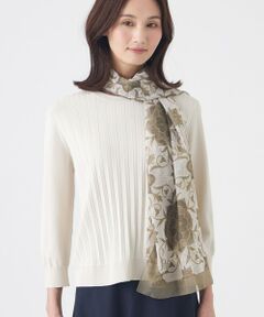 TRANS WORK / トランスワーク マフラー・ショール・スヌード・ストール | 【ウォッシャブル】タイルパターンストール