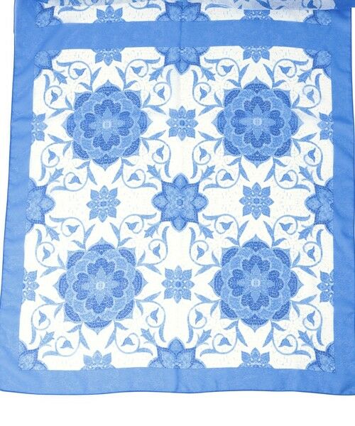 TRANS WORK / トランスワーク マフラー・ショール・スヌード・ストール | 【ウォッシャブル】タイルパターンストール | 詳細3