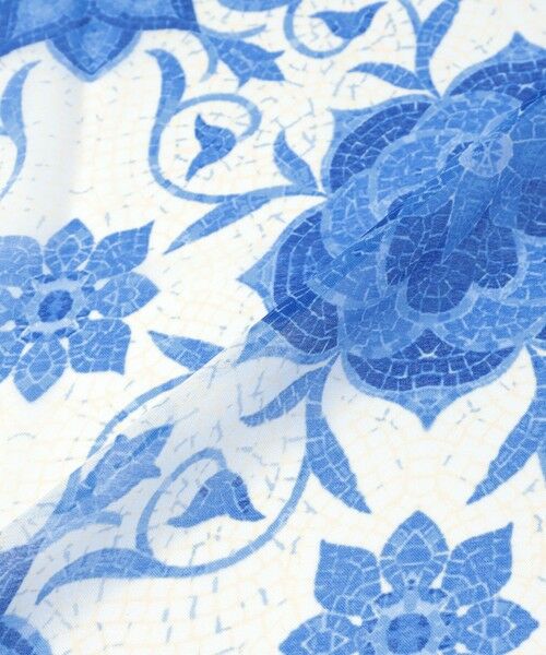 TRANS WORK / トランスワーク マフラー・ショール・スヌード・ストール | 【ウォッシャブル】タイルパターンストール | 詳細4