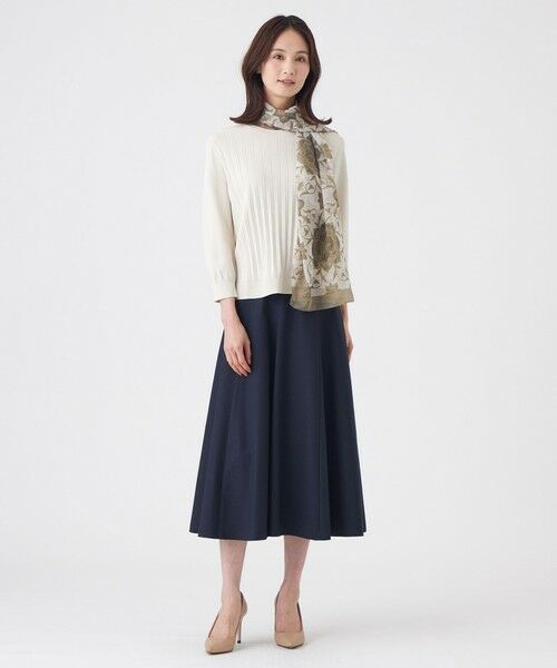 TRANS WORK / トランスワーク マフラー・ショール・スヌード・ストール | 【ウォッシャブル】タイルパターンストール | 詳細2