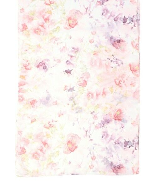 TRANS WORK / トランスワーク マフラー・ショール・スヌード・ストール | 【ウォッシャブル】フラワーショートストール | 詳細3