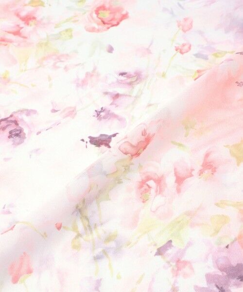 TRANS WORK / トランスワーク マフラー・ショール・スヌード・ストール | 【ウォッシャブル】フラワーショートストール | 詳細4